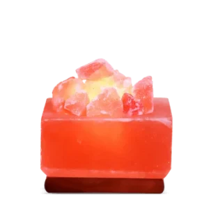 Square with Chunks - Fire Bowl