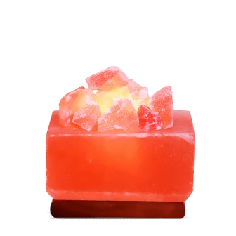 Square with Chunks - Fire Bowl