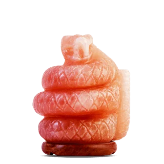 Salt Lamp - Snake Shape