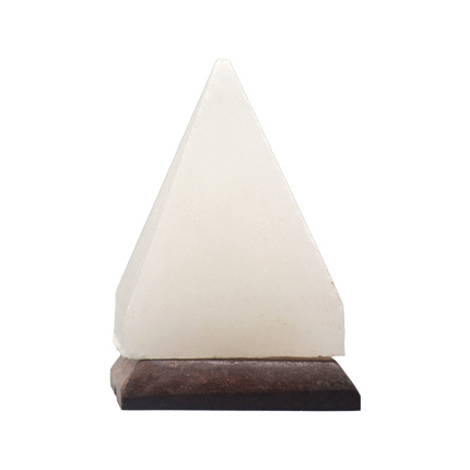 White Salt Lamp - Pyramid (USB Series)