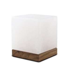 White Salt Lamp - Square (USB Series)